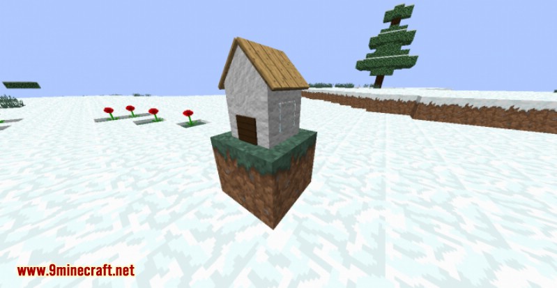 Tiniest Minecraft House Command Block 1